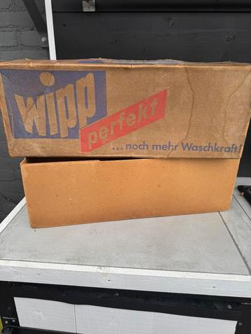 Vintage verpakking-doos WIPP perfekt, zeep. Wasmiddel beschikbaar voor biedingen