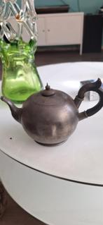Antieke Tinnen Theepot - W.H. Staniforth Sheffield, Ophalen of Verzenden