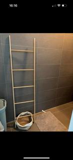 Decoratieve ladder bamboe badkamer zo goed ala nieuw, Ophalen of Verzenden, Overige typen