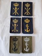 Marine Emblemen - Borst & Schouder Ruilen, Ophalen of Verzenden, Marine, Nederland, Embleem of Badge