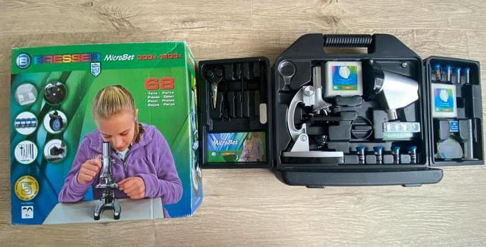 Bresser junior-microscoop, Audio, Tv en Foto, Optische apparatuur | Microscopen, Zo goed als nieuw, Biologische microscoop, 1000x of meer