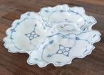 Saks Victoria Indisch blue schelpenschaal nr16 & fruitschaal, Huis en Inrichting, Keuken | Servies, Ophalen of Verzenden, Overige stijlen
