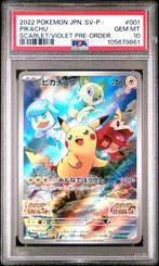 Pikachu - 001/sv-p - PSA 10, Hobby en Vrije tijd, Verzamelkaartspellen | Pokémon, Ophalen of Verzenden, Nieuw, Losse kaart