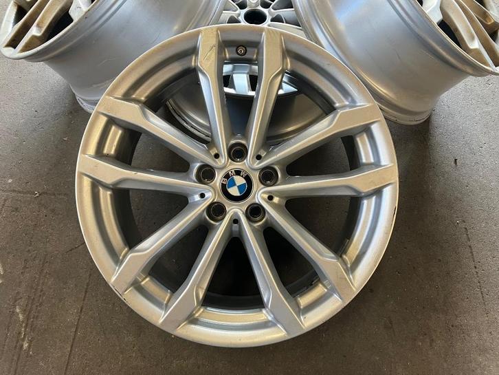 19” Org. BMW Styling 691 velgen  X3 G01 + X4 G02 + iX3, Auto-onderdelen, Banden en Velgen, Banden en Velgen, 19 inch, Gebruikt