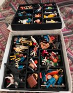 Vintage Playmobil koffer gevuld met playmobil, Ophalen of Verzenden, Zo goed als nieuw