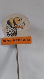 Vintage Sint Bernard Speldje, Ophalen of Verzenden, Gebruikt, Dier of Natuur, Speldje of Pin