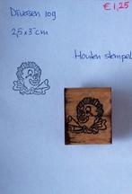 Diversen 109 Houten stempel, Ophalen of Verzenden, Gebruikt, Houten stempel