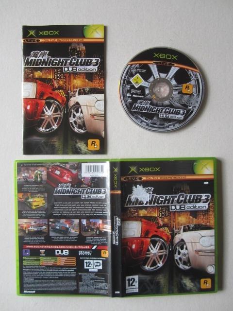 Midnight Club 3 Xbox, Spelcomputers en Games, Games | Xbox Original, Zo goed als nieuw, Racen en Vliegen, 1 speler, Vanaf 12 jaar