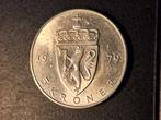 Noorwegen 5 kroner 1979, Postzegels en Munten, Ophalen of Verzenden, Overige landen