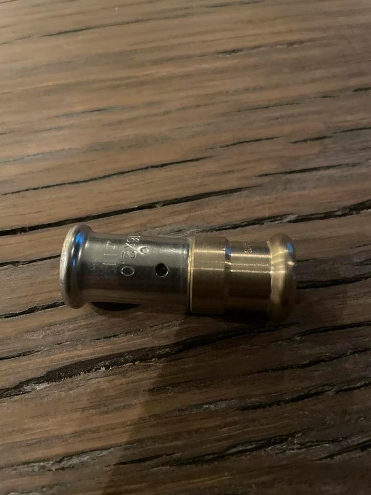 Perskoppeling 16x2.0, Doe-het-zelf en Verbouw, Sanitair, Nieuw, Overige typen, Chroom, Ophalen of Verzenden