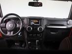 Jeep Wrangler 2.8 CRD Sahara | Grijs kenteken | Cruise Contr, Auto's, Automaat, Stof, Gebruikt, 4 cilinders