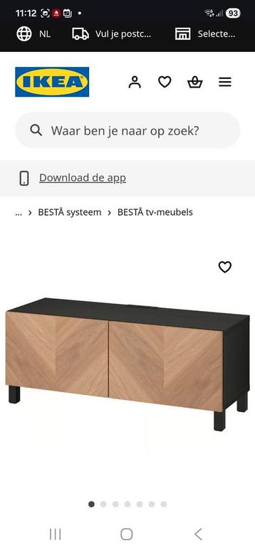 Ikea Besta TV Meubel - afbeelding 3