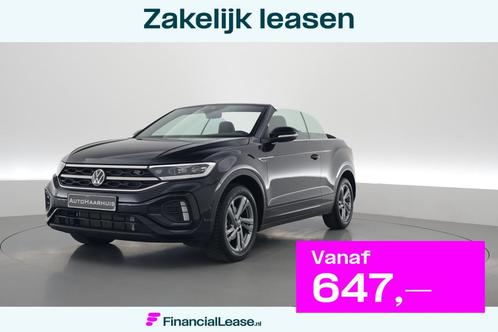 Volkswagen T-Roc Cabrio 1.5 TSI R-Line DSG | Navi | Stoel- S, Auto's, Volkswagen, Bedrijf, Lease, Financial lease, T-Roc, ABS