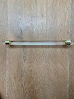 Gouden Acryl Wandkapstok 192mm, Wandkapstok, Kunststof, Nieuw, Ophalen of Verzenden