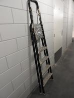 Tomado klustrap. 4 treden en plateau. H 170 cm, Ophalen, Gebruikt, Trap, Opvouwbaar of Inschuifbaar