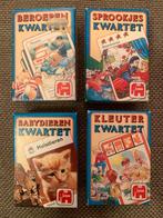 Vintage Jumbo Kwartet Spellen - Set van 4