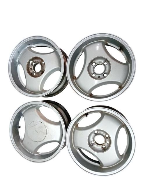 Aluminium velgen, gebruikt + nieuw gespoten, diverse Saabs., Auto-onderdelen, Banden en Velgen, Velg(en), Zomerbanden, 16 inch