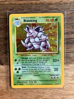 Pokemon Base Set - Nidoking (HOLO), Verzenden, Gebruikt, Losse kaart