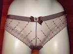 Prachtige doorzichtige string van Lou Paris maat 38 nieuw, Lou Paris, Ophalen of Verzenden, Bruin, String