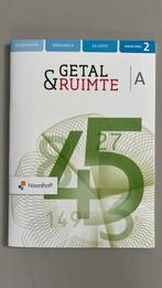 Getal & Ruimte 12e ed havo A antwoorden 2, Ophalen of Verzenden, Zo goed als nieuw