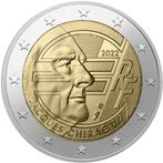 De speciale 2 Euro FRANKRIJK 2022 "Jacques Chirac" in unc., 2 euro, Frankrijk, Ophalen of Verzenden