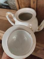 Limoges koffiekan roze bloem, Antiek en Kunst, Antiek | Servies los, Ophalen of Verzenden