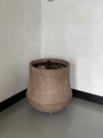 Polystone Coated darcy bruin pot + Pottery Pots Apollo S, Tuin en Terras, Bloempotten, Ophalen, Overige materialen, 40 cm of meer