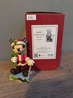 Disney Traditions ~ Mickey kerst beeldje, Ophalen of Verzenden, Mickey Mouse, Zo goed als nieuw, Beeldje of Figuurtje