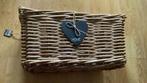 Kranten/Lectuur mand, Ophalen of Verzenden, Zo goed als nieuw, Rechthoekig, Riet