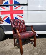 Chesterfield stand chair origineel UK, Huis en Inrichting, Ophalen, Nieuw, Leer, Eén