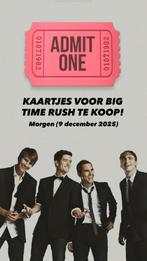 Big time rush kaartjes te koop (concert)!, Tickets en Kaartjes, Twee personen, December