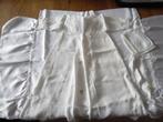 oud doopjurkje met mutsje en kussenkleed jurkje gebroken wit, Ophalen of Verzenden, Kinderen, Eigen design