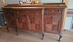 Antiek Dressoir met Houten Details, Antiek en Kunst, Ophalen of Verzenden