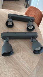 Ikea lamp Hektar - 2 stuks - met lamp, Huis en Inrichting, Lampen | Spots, Metaal of Aluminium, Ophalen of Verzenden, Zo goed als nieuw