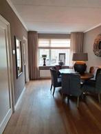 prachtige vouwgordijnen in linnenstof, Ophalen, Zo goed als nieuw, Beige, 150 tot 200 cm