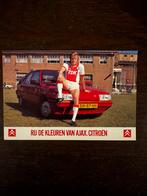 Jan Sørensen Ajax 1987-1988, Verzamelen, Ophalen of Verzenden, Zo goed als nieuw, Ajax, Poster, Plaatje of Sticker