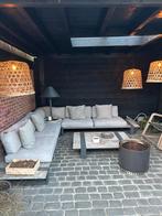 Luxe loungeset voor 5-6 personen met salontafel, Tuin en Terras, Tuinsets en Loungesets, Gebruikt, 6 zitplaatsen, Ophalen of Verzenden