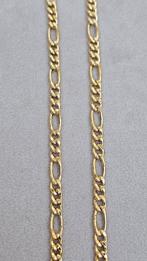 Prachtige Figaro 14k gouden ketting, Sieraden, Tassen en Uiterlijk, Kettingen, Ophalen of Verzenden, Nieuw, Goud, Goud