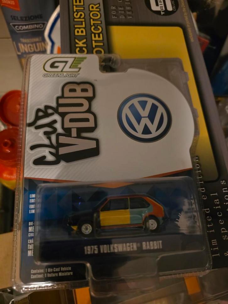 Greenlight 1975 Volkswagen Rabbit V-Dub, Verzamelen, Speelgoed, Nieuw, Ophalen of Verzenden