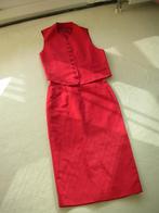 LANABY'S rok/koker/rechte rok katoen rood 38 NIEUW, Maat 38/40 (M), Nieuw, Ophalen of Verzenden, Rood