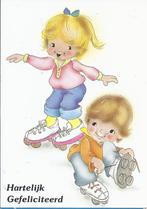 U18 Ongelopen ansichtkaart hartelijk gefeliciteerd kindere, Ophalen of Verzenden, 1980 tot heden, Ongelopen