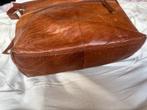 Manfield Cognac Crossbody Tas - Dames, Sieraden, Tassen en Uiterlijk, Tassen | Damestassen, Ophalen of Verzenden, Gebruikt, Bruin
