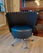 De Cor stoel type Circo zwart donkere blauw, Stof, ., Ophalen of Verzenden, Zo goed als nieuw