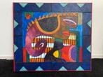 Abstract Schilderij Clemens Briels 2002, Antiek en Kunst, Ophalen