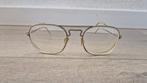 Vintage retro bril montuur frame metalen heren dahmer, Ophalen of Verzenden, Zo goed als nieuw, Bril, Overige merken