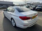 BMW 5-serie 530d xDrive High Executive SCHUIFDAK LEDER PDC S, Auto's, Automaat, Gebruikt, 2000 kg, Wit