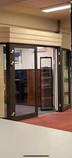 Mooie dubbele aluminium tuindeuren ook als erker, Doe-het-zelf en Verbouw, Kozijnen en Schuifpuien, Deurkozijn, 225 cm of meer