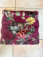 Sissy-Boy kussenhoes jungleprint 50x50 cm – dieprood/fluweel, Ophalen of Verzenden, Zo goed als nieuw, Groen, Vierkant