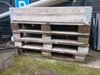 4 Europallets met 1 opzetstuk, Ophalen, Materiaal