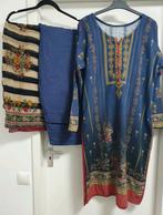 Maat XL blauw indiase Afghaanse desi salwar kameez 3 delige, Kleding | Dames, Overige typen, Blauw, Maat 46/48 (XL) of groter